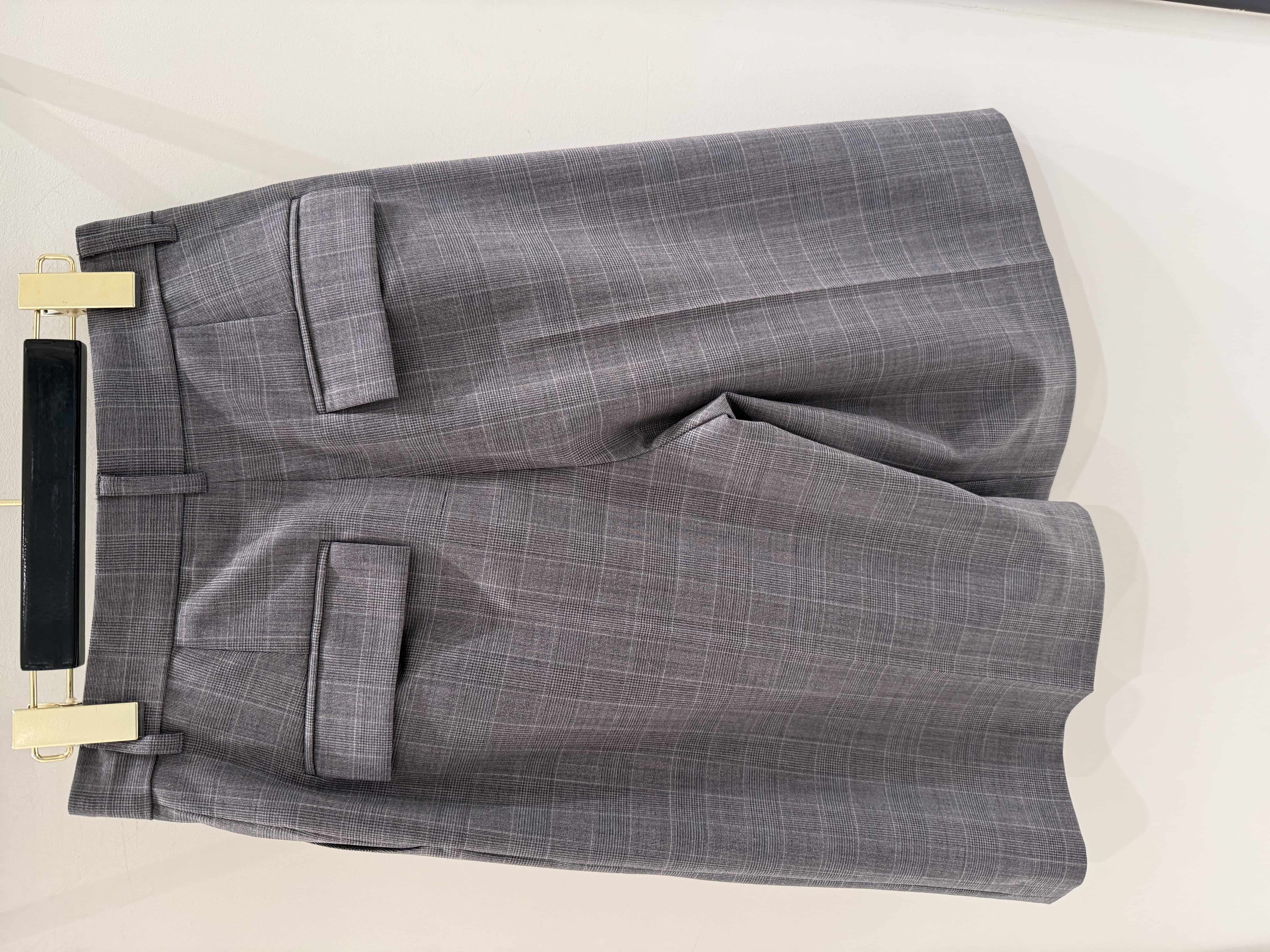 【仙台パルコ】スーツ地ハーフパンツ グレンチェック 36 グレンチェック 36