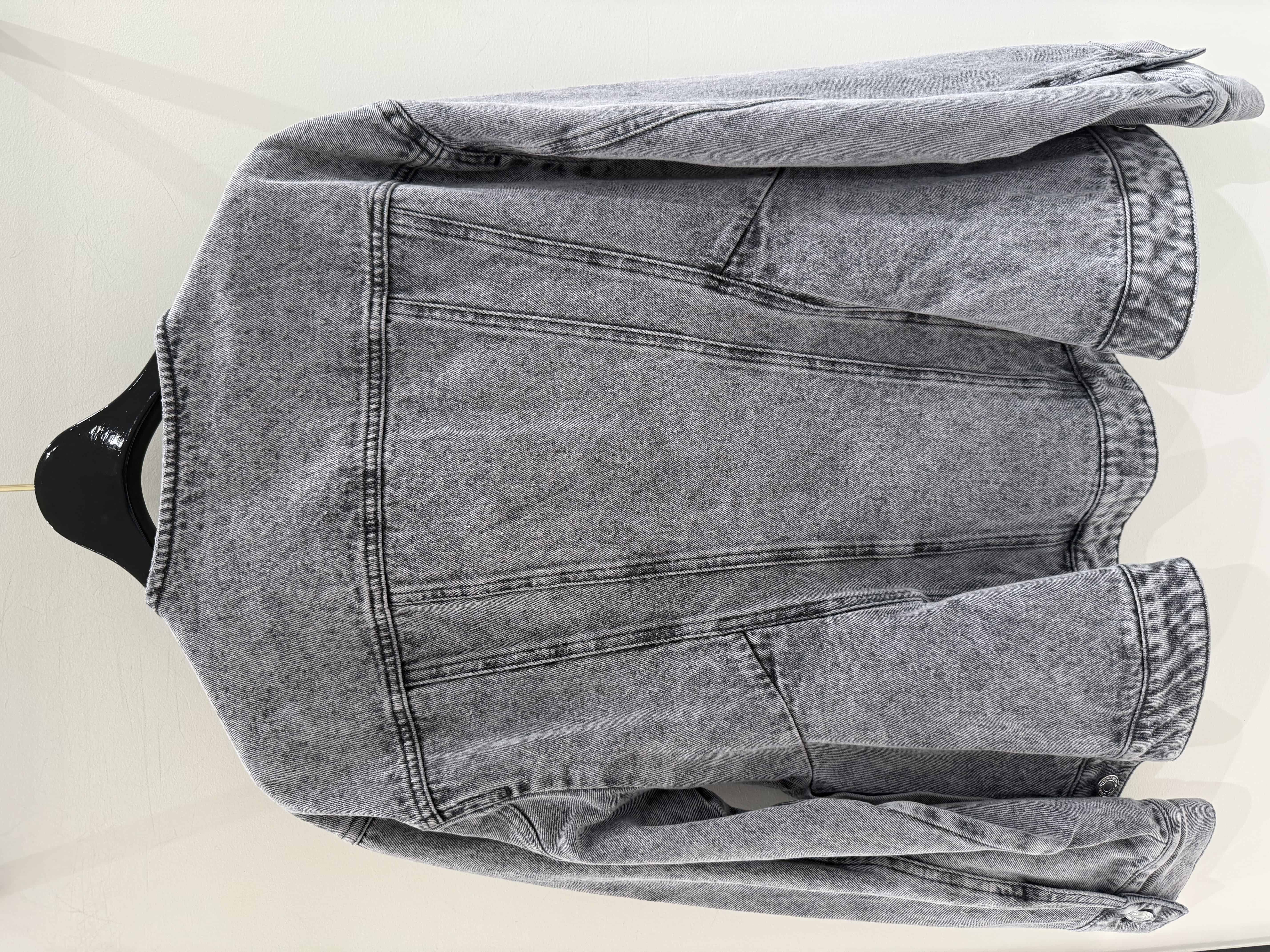 【仙台パルコ】ペプラムデニムジャケット グレー 38 グレー 38