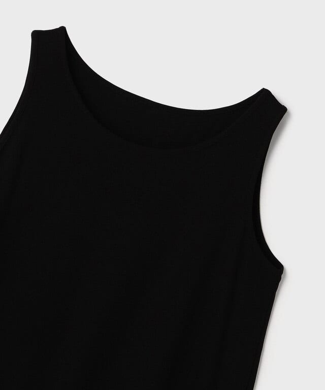 【仙台パルコ】ヘムレースカットトップ ブラック 36 ブラック 36