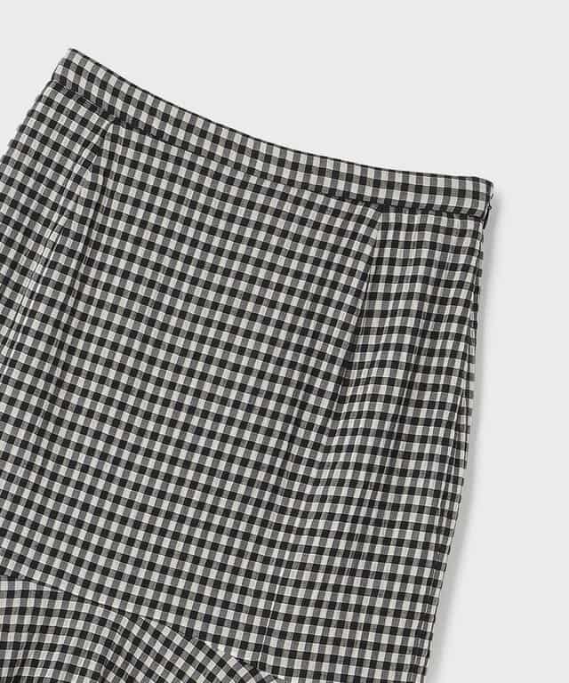 【仙台パルコ】チェックマーメイドスカート ベージュ 36 ベージュ 36