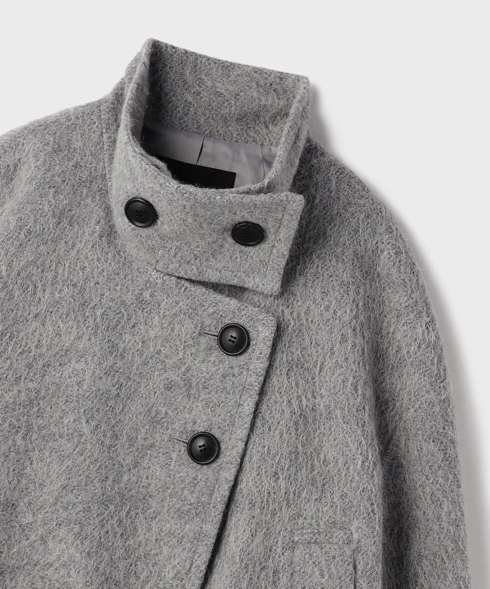 【仙台パルコ】アルパカシャギージャケット グレー 38 グレー 38