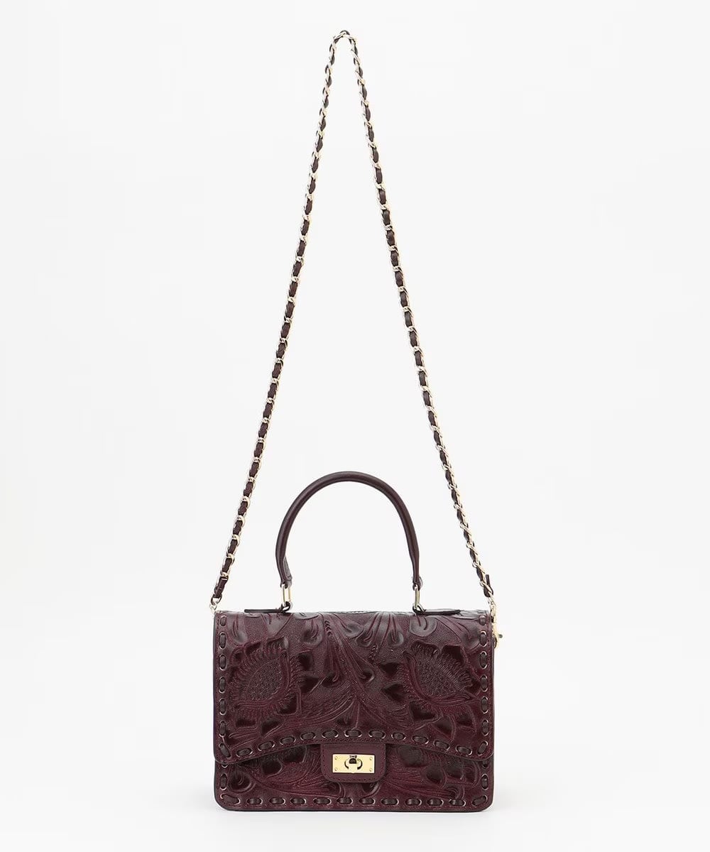  【仙台パルコ】HandleChainBag ボルドー