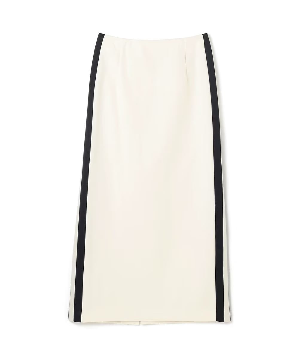  【仙台パルコ】 サイドラインジャージスカート ホワイト 38 ホワイト 38