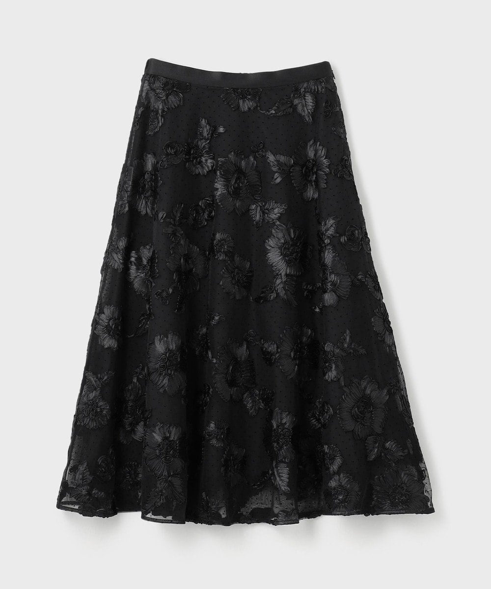 【仙台パルコ】サテンコードスカート ブラック 38 ブラック 38