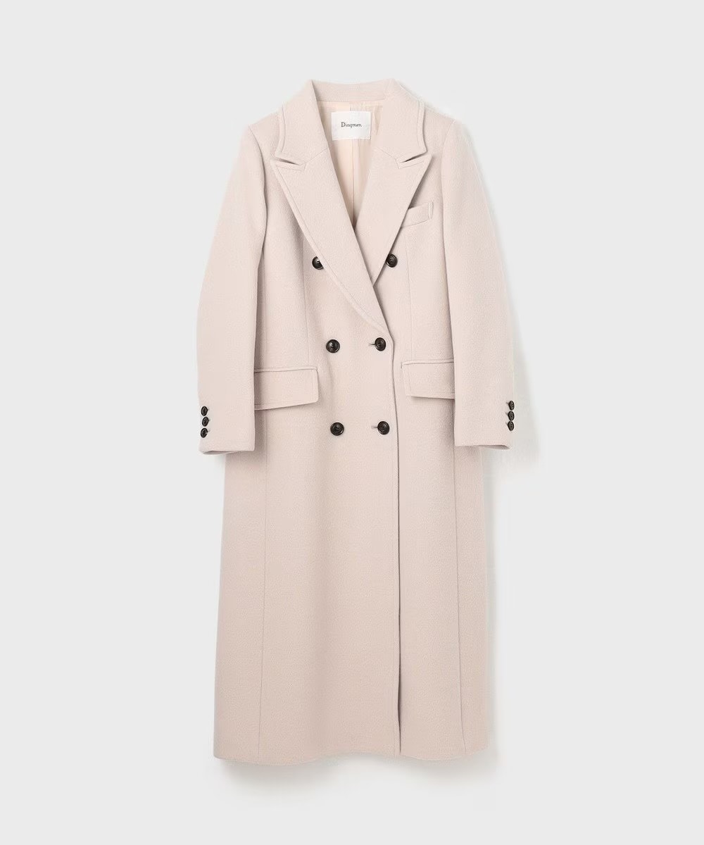 【仙台パルコ】 ウールチェスターコート ベージュ 38 ベージュ 38