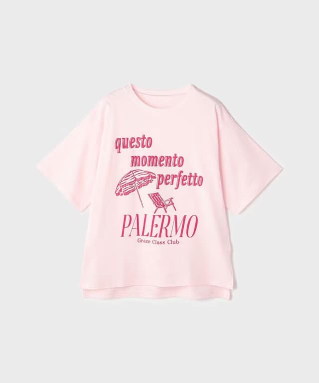 【仙台パルコ】リゾートビーチTシャツ ピンク 36 ピンク 36