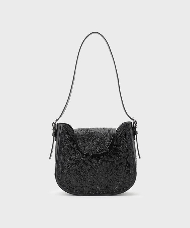 【仙台パルコ】Flap CurvyBag　ブラック