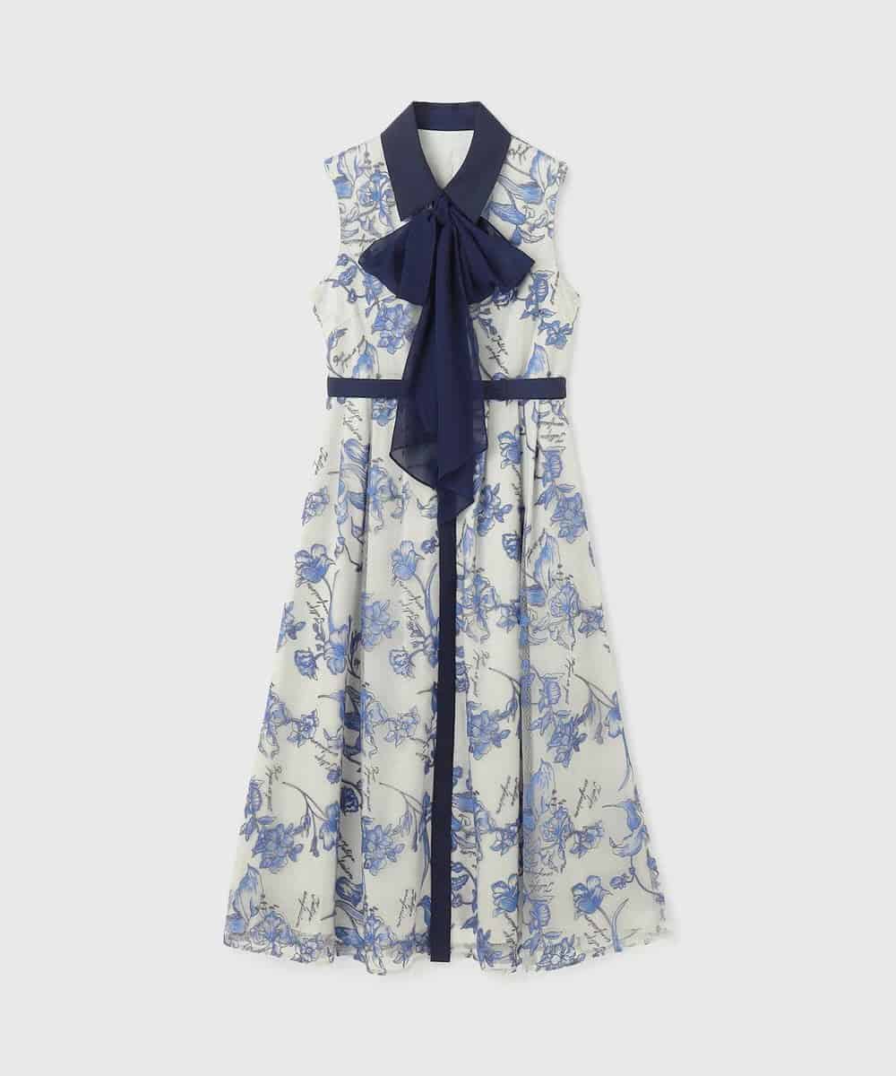 グレースコンチネンタル 25SS レースキャミロングワンピース