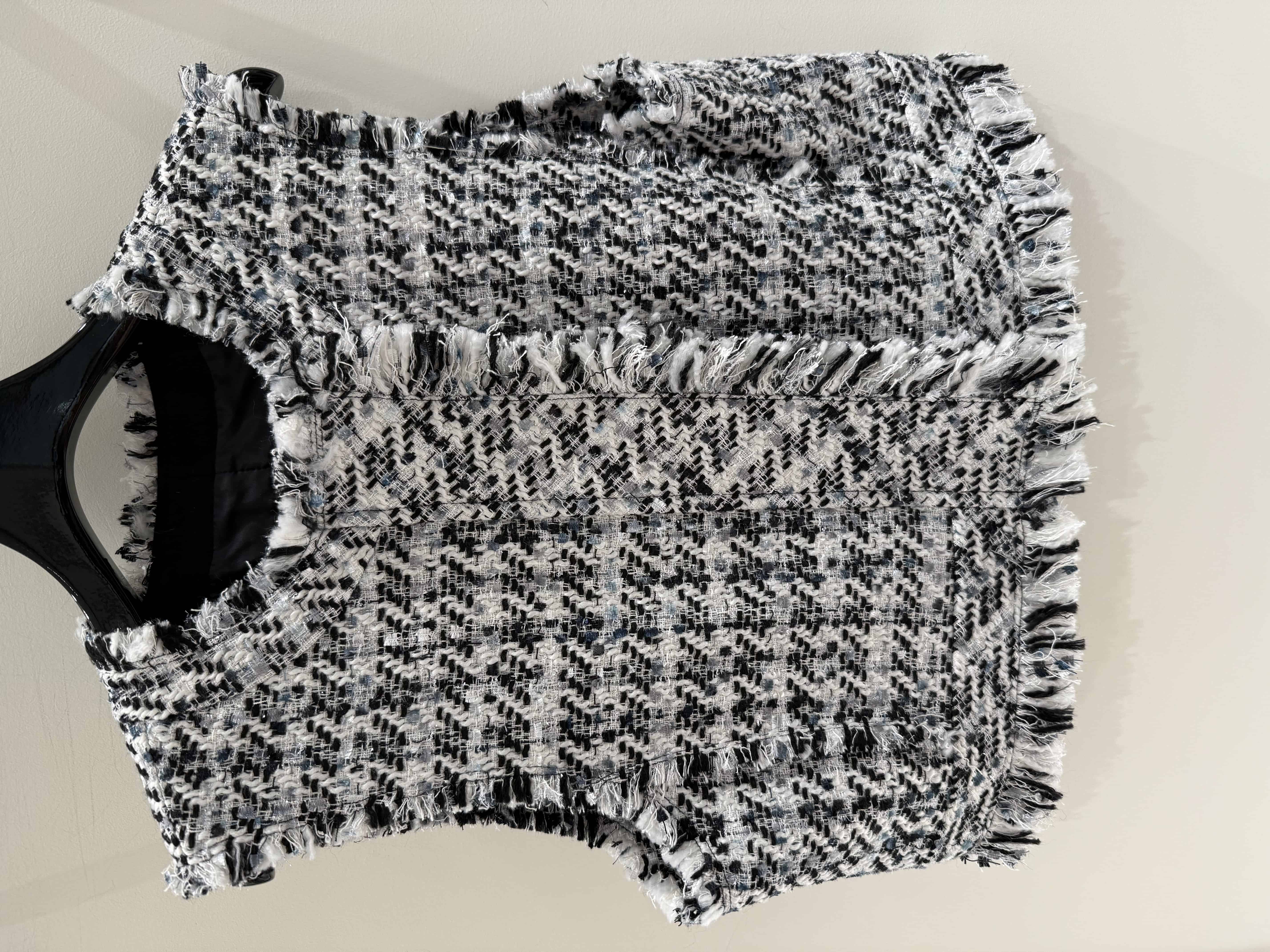 【仙台パルコ】コンパクトツイードベスト キナリ 38