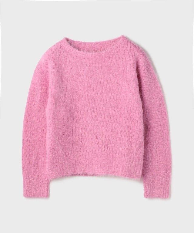 【仙台パルコ】オーバーニットトップ ピンク 36