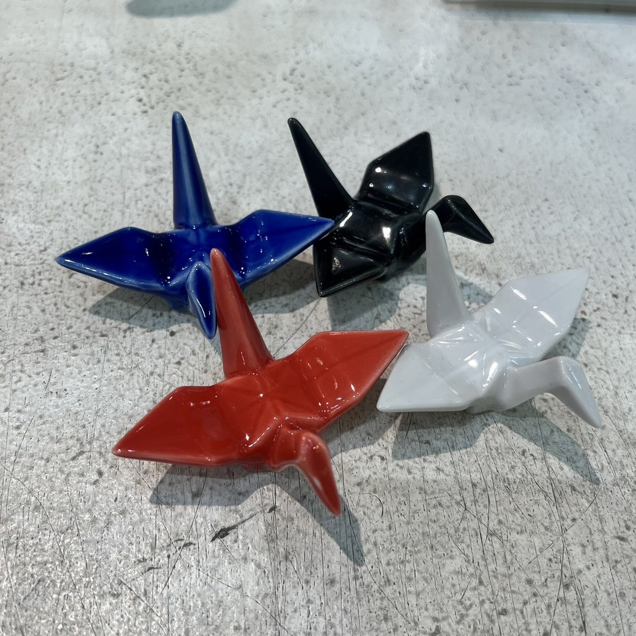 折り鶴　箸置き