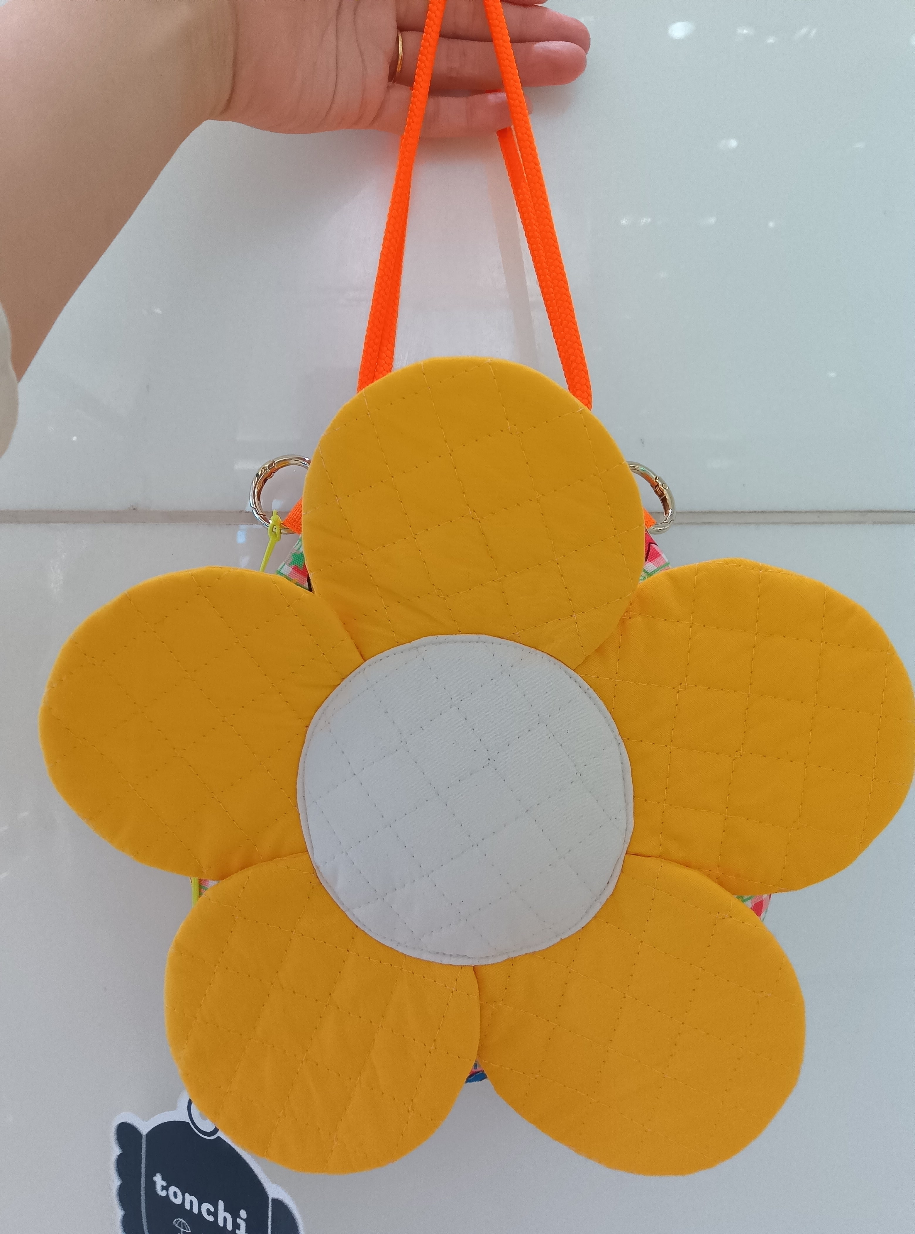 tonchi。お花巾着