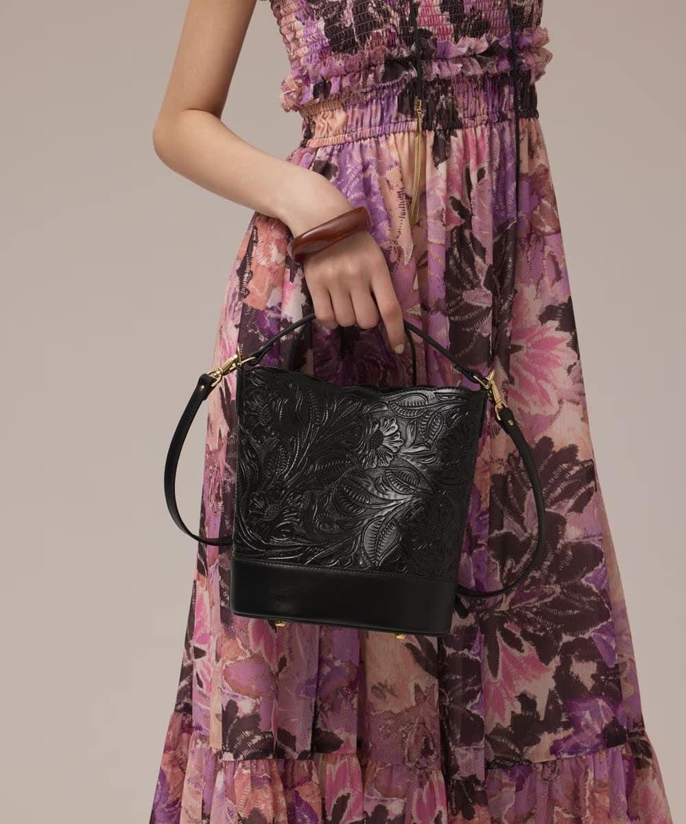 Mini Bucketbag ブラック F