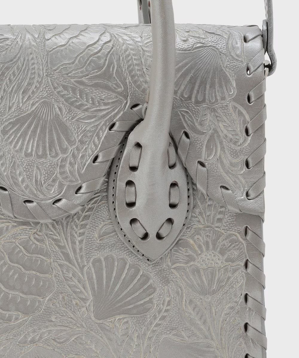 MiniRSHandbag-ga シルバー F