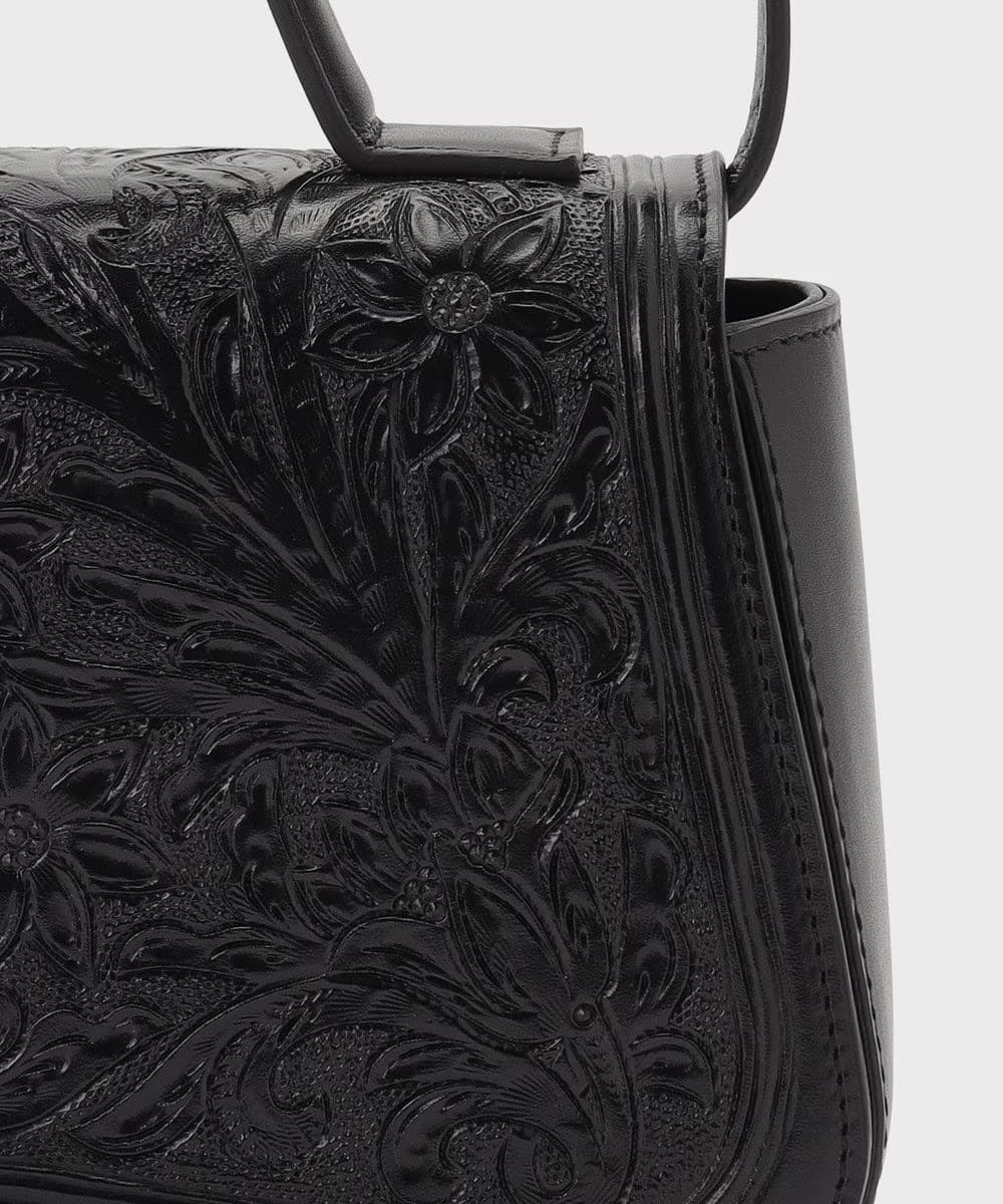 Flap Frower Bag ブラック F