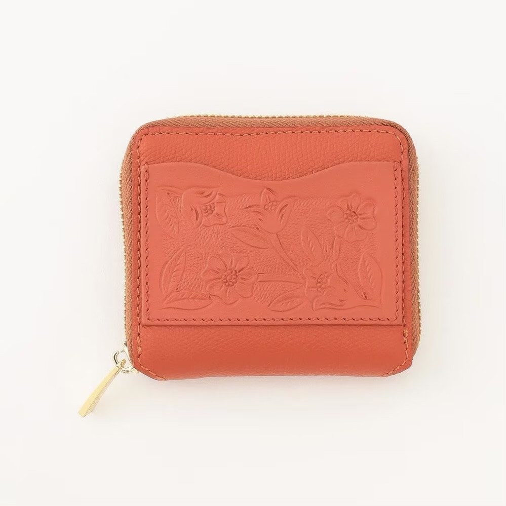 Emboss Wallet オレンジ F