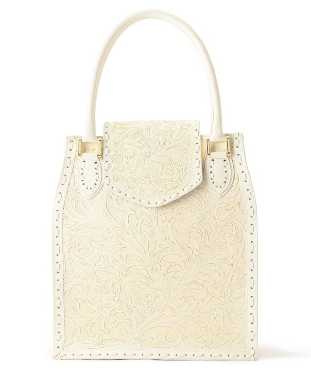 Trapeze bag ホワイト F