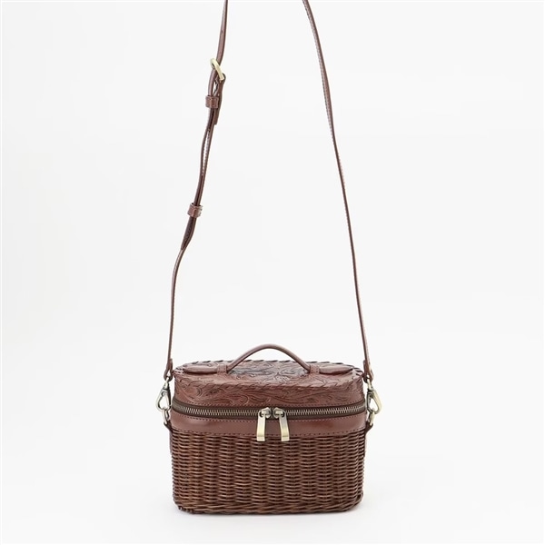 BasketVCbag ダークブラウン F