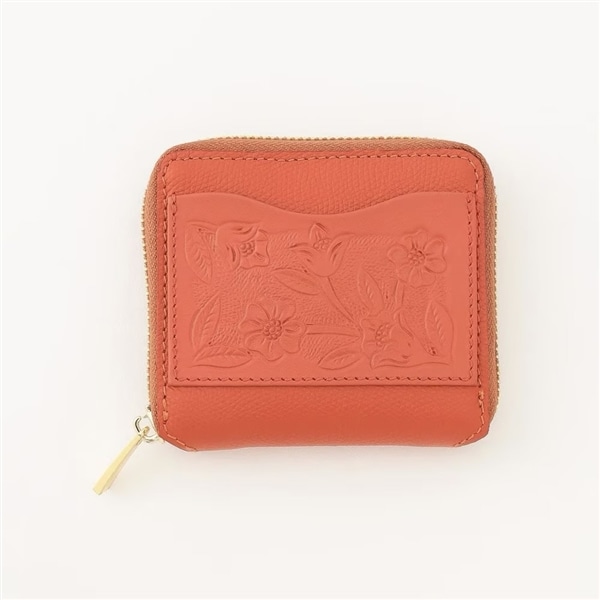 Emboss Wallet オレンジ F