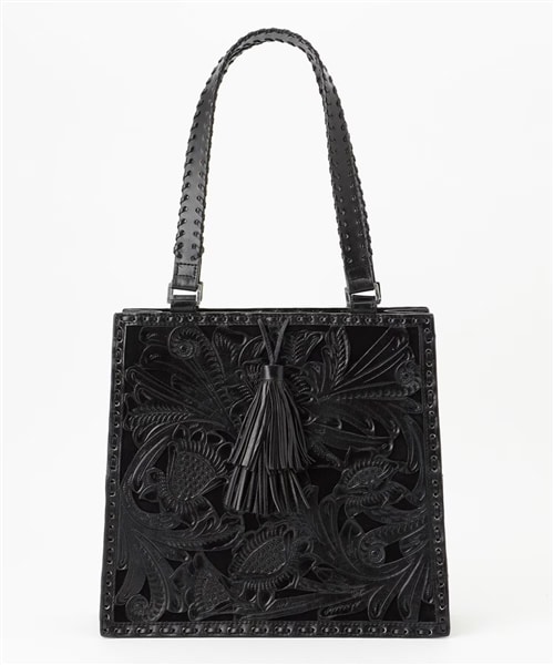 Cutwork toteBAG ブラック F