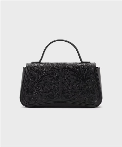 Flap Frower Bag ブラック F