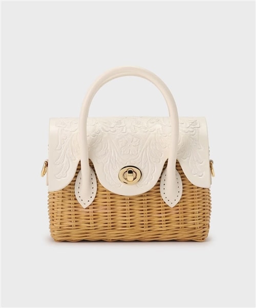 Micro RattanBag エクリュ F