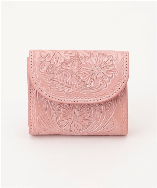 Stand wallet3 ピンクゴールド F