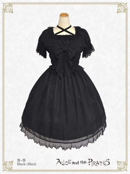 スリーピングシフォンワンピース（クロ） クロ