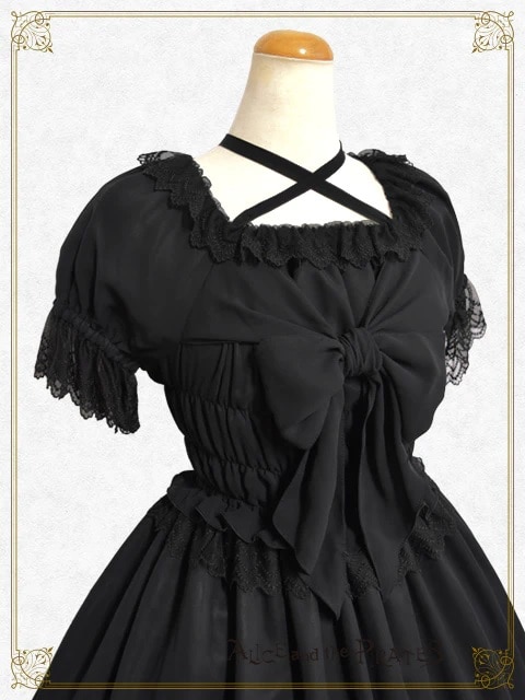 スリーピングシフォンワンピース（クロ） クロ