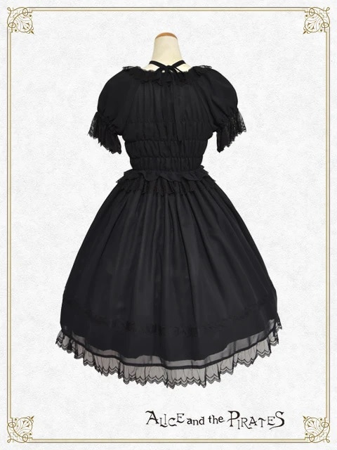 スリーピングシフォンワンピース（クロ） クロ