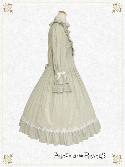 Le jardin secret  シャツワンピース（若草） 若草