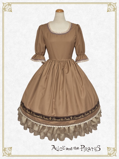 Cafe time ワンピース（キャメル） キャメル