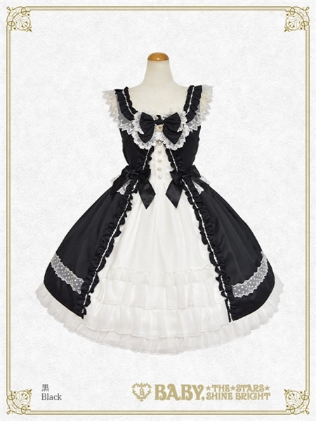 Pearl Bouquet ジャンパースカート（クロ） クロ