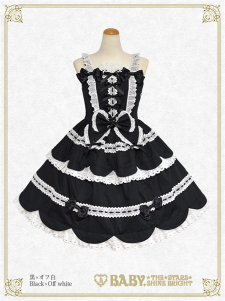 Petal fortune telling ジャンパースカート（クロ） クロ