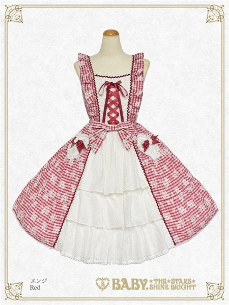 Fragrant Floral Menuet ジャンパースカート（エンジ） エンジ