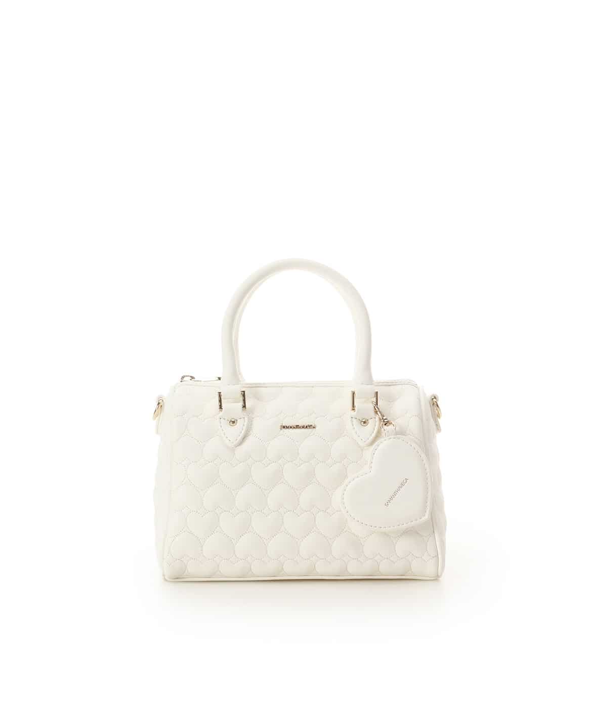 エターナルハートキルトボストンバッグ