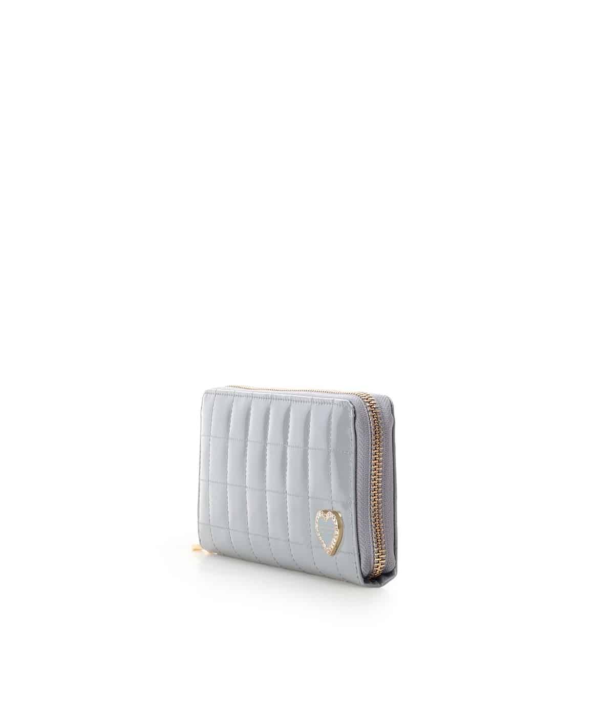 エナメルキルティング 長財布