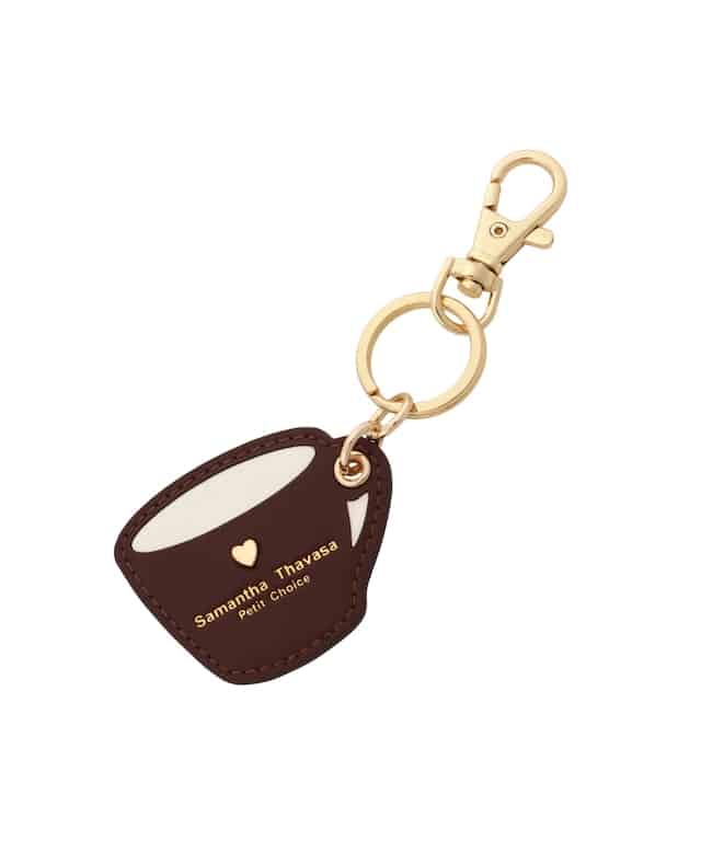 カップモチーフ バッグチャーム