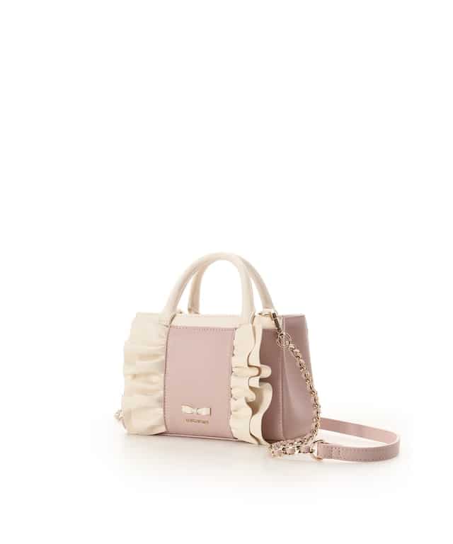 フリルリボンショルダーバッグ