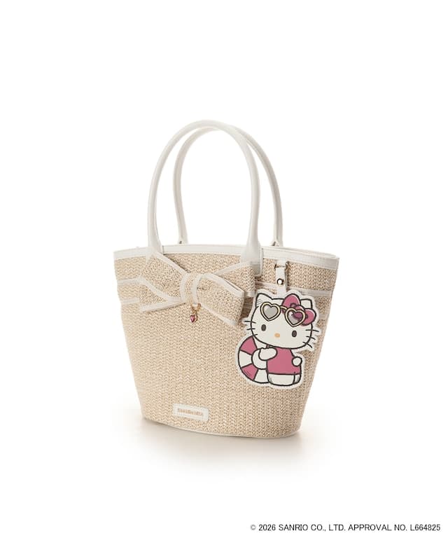 サンリオキャラクターズコレクション「ハローキティ」　かごバッグ