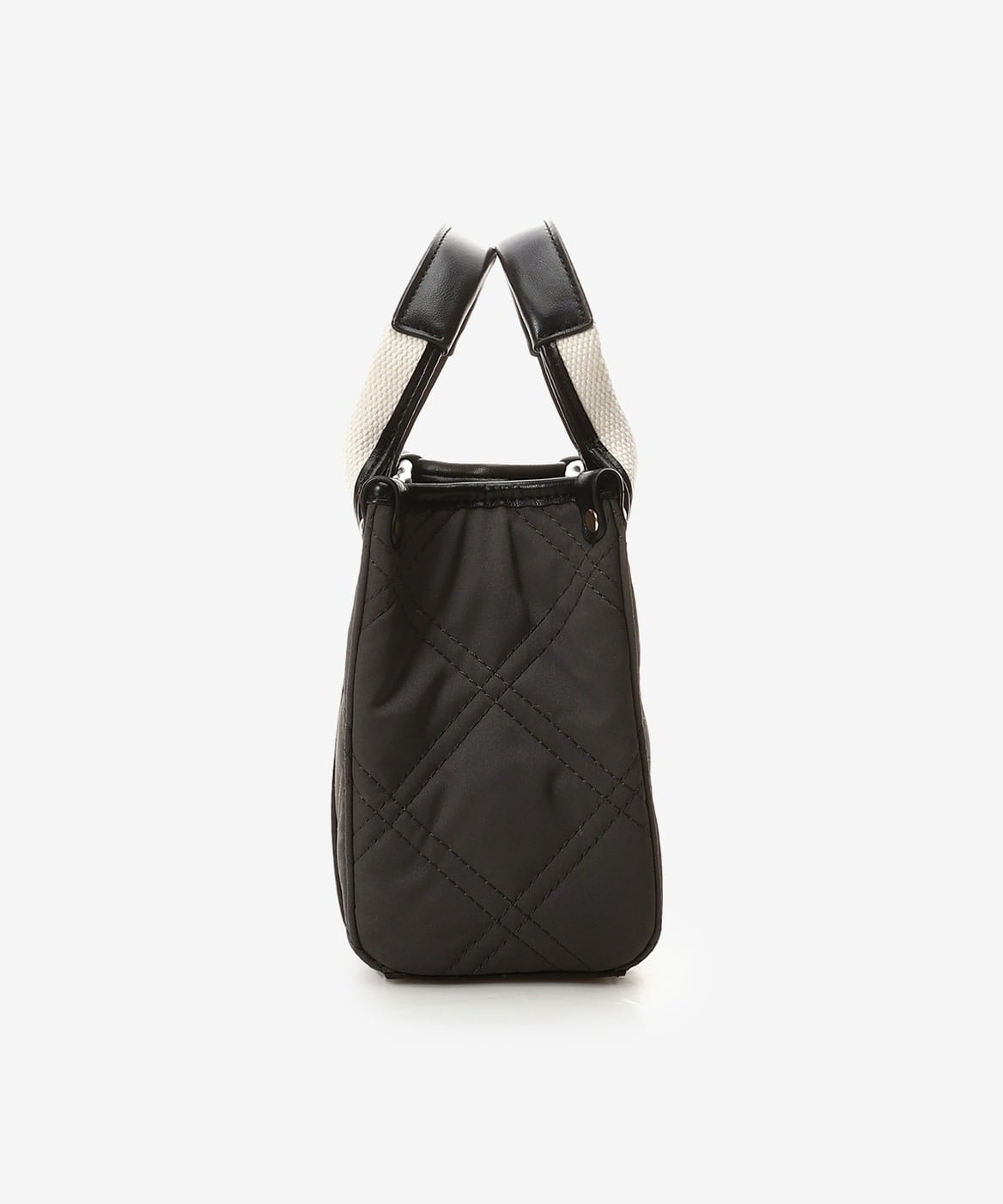 ロゴテープキルティングトートバッグ（ミニ）