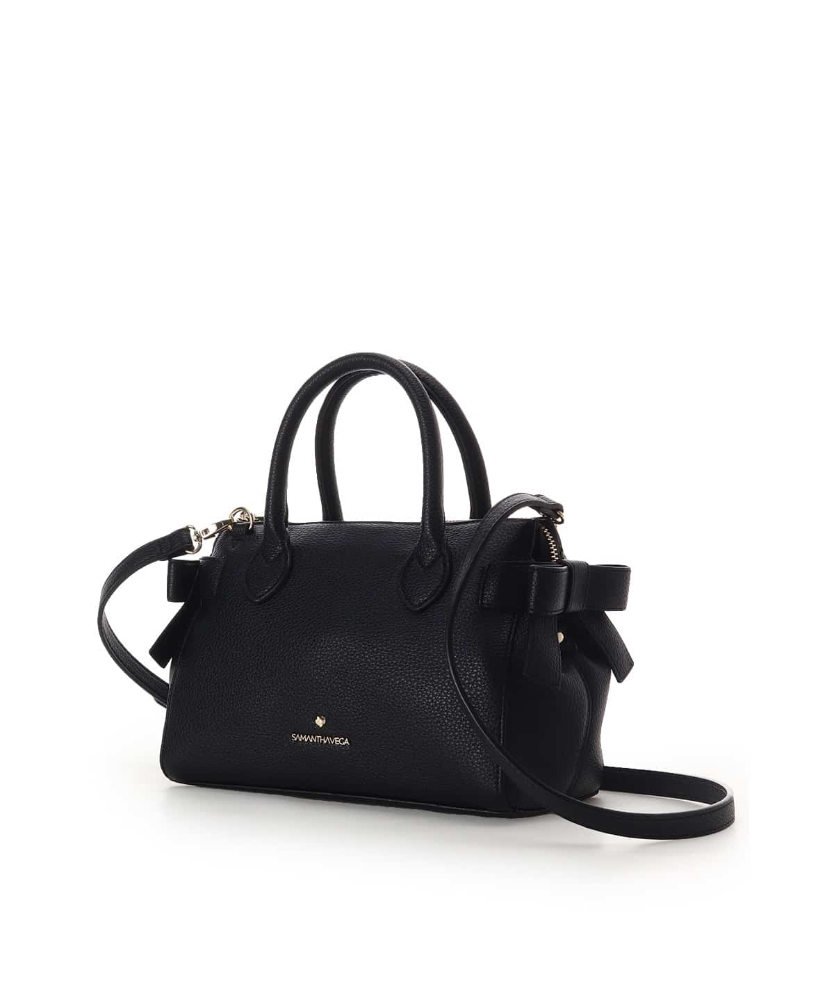 スクエアリボンハンドバッグ