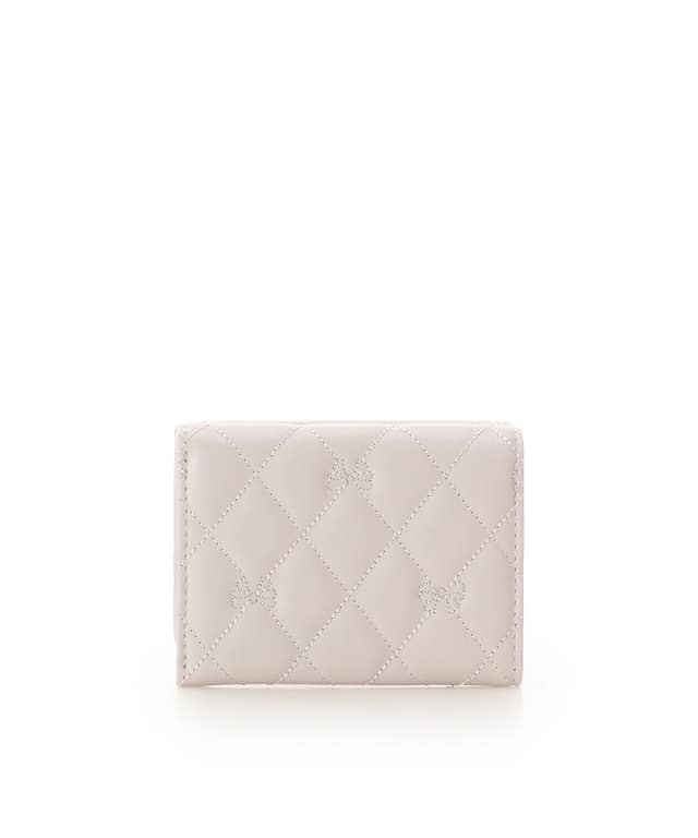 リボンキルト ミニ財布