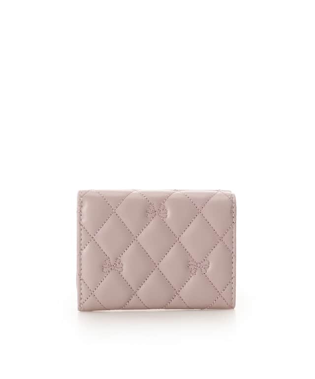 リボンキルト ミニ財布