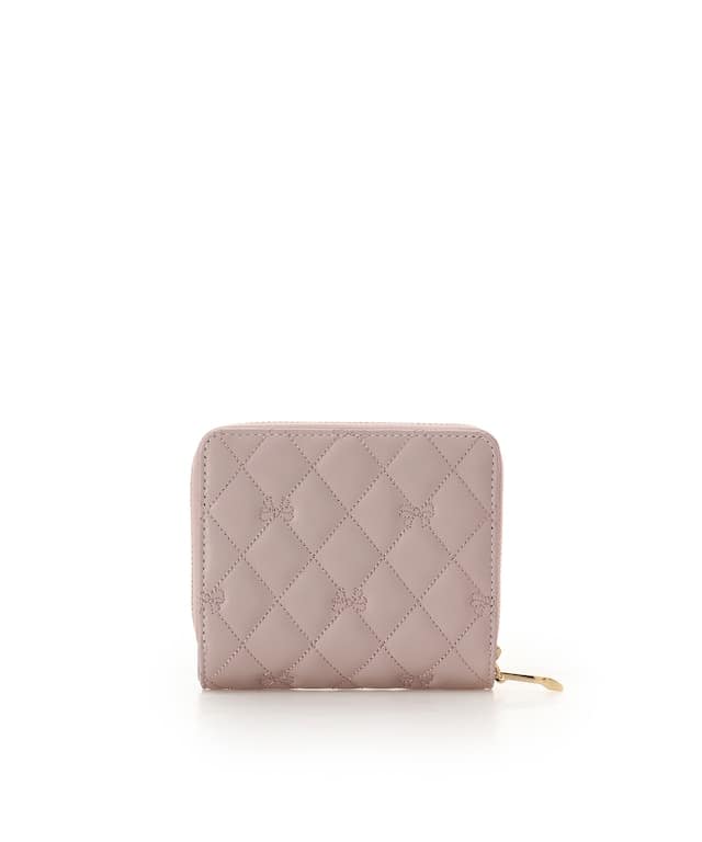 リボンキルト 折財布