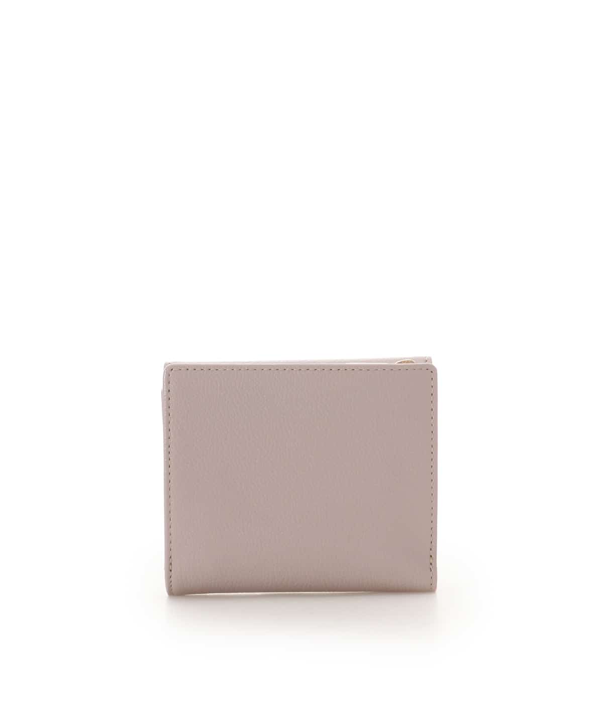 プチハート金具折財布