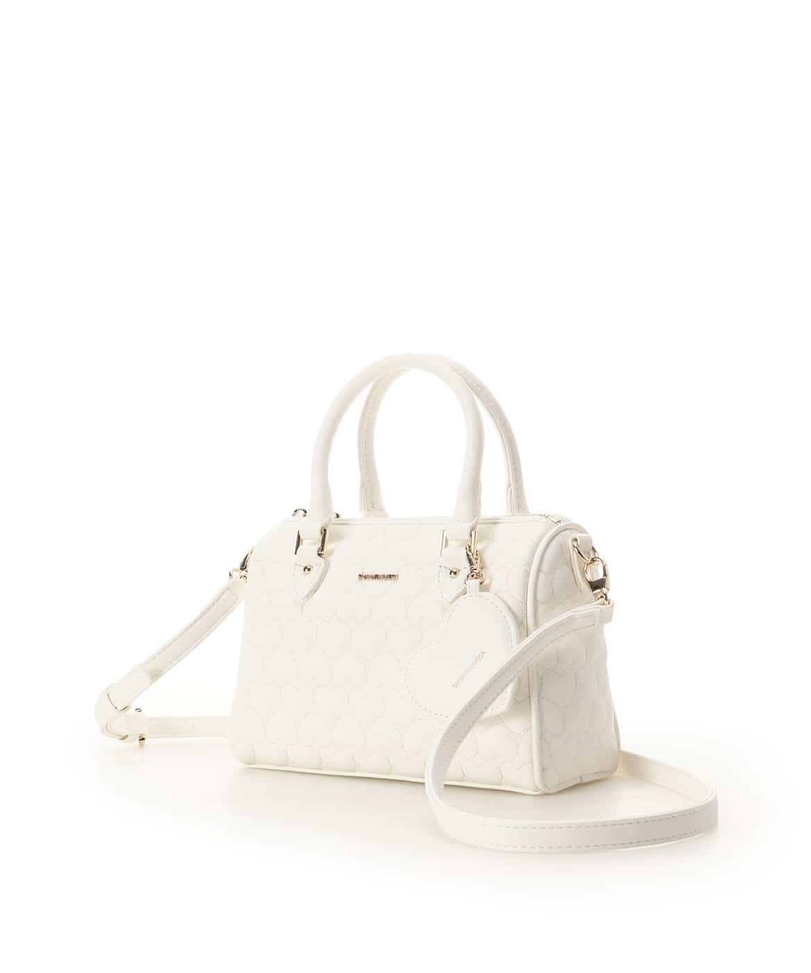 エターナルハートキルトボストンバッグ