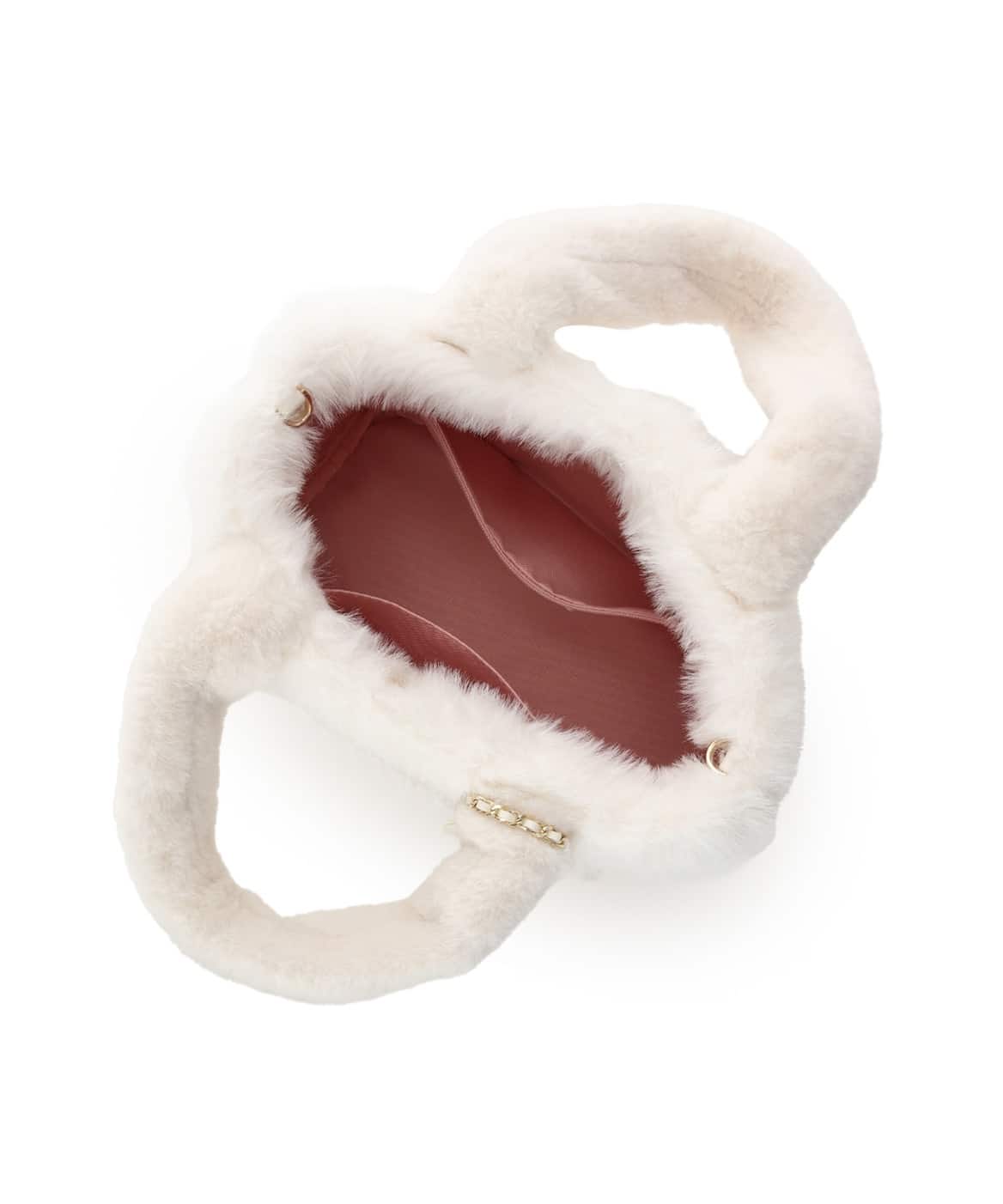 キルティングファーバッグ