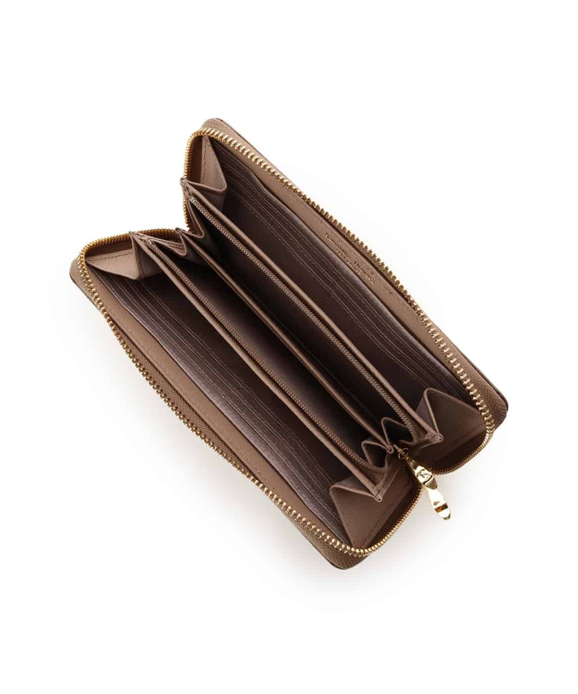 エナメルキルティング 長財布