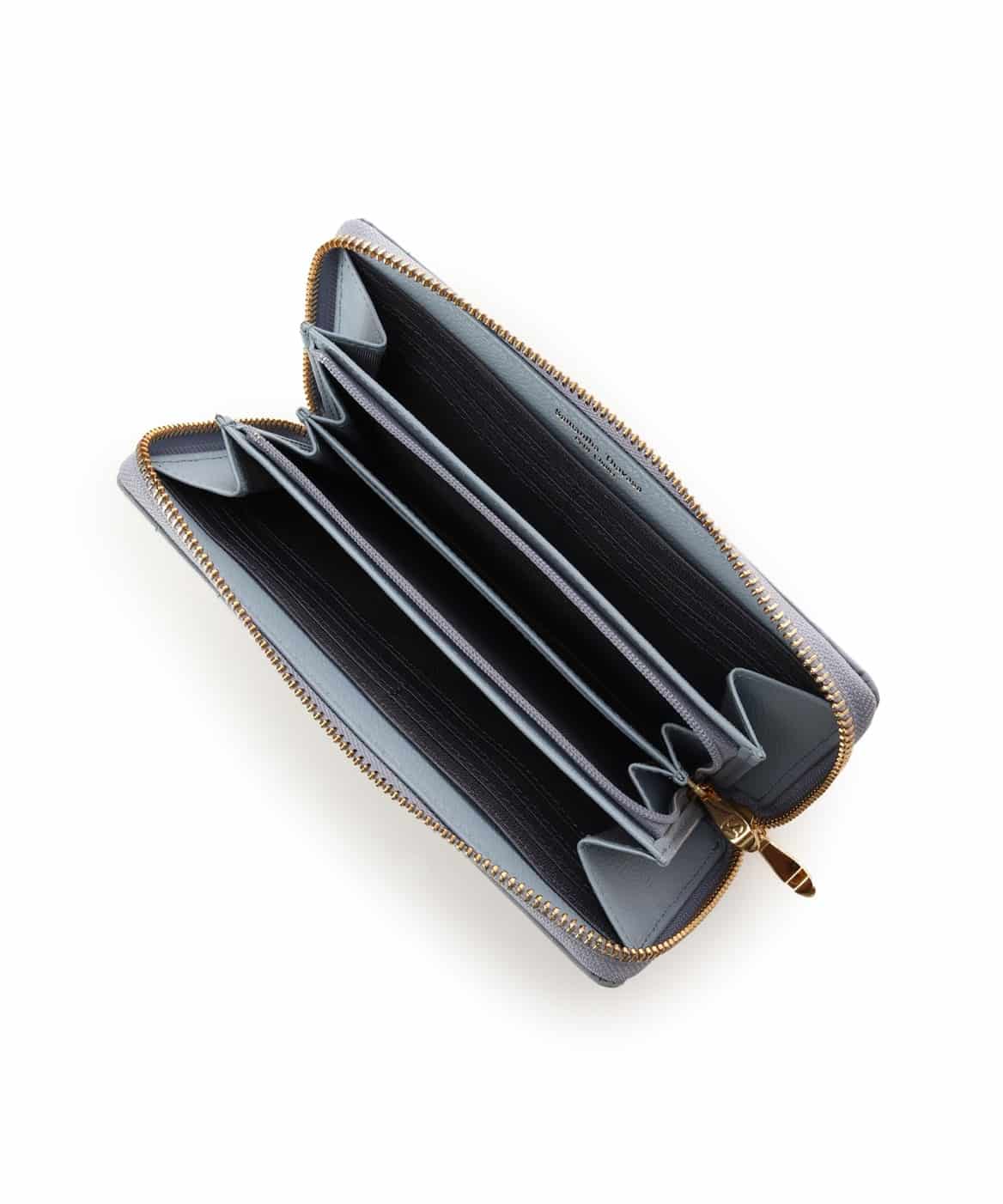 エナメルキルティング 長財布